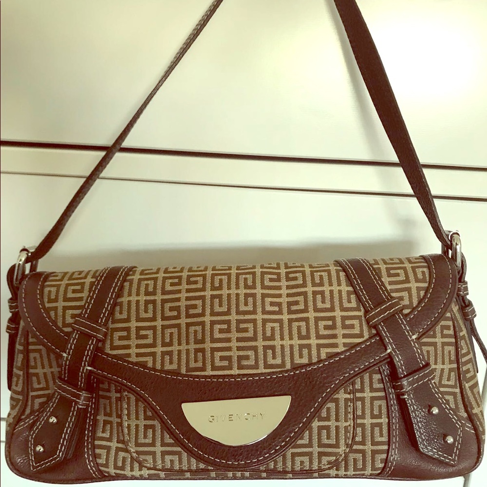 Givenchy classic never used brown beige bag